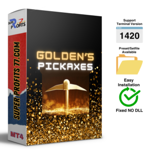 golden pickaxe